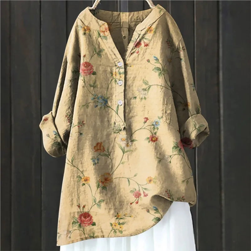 ISALINEe I LANGE BLUMENBLUSE