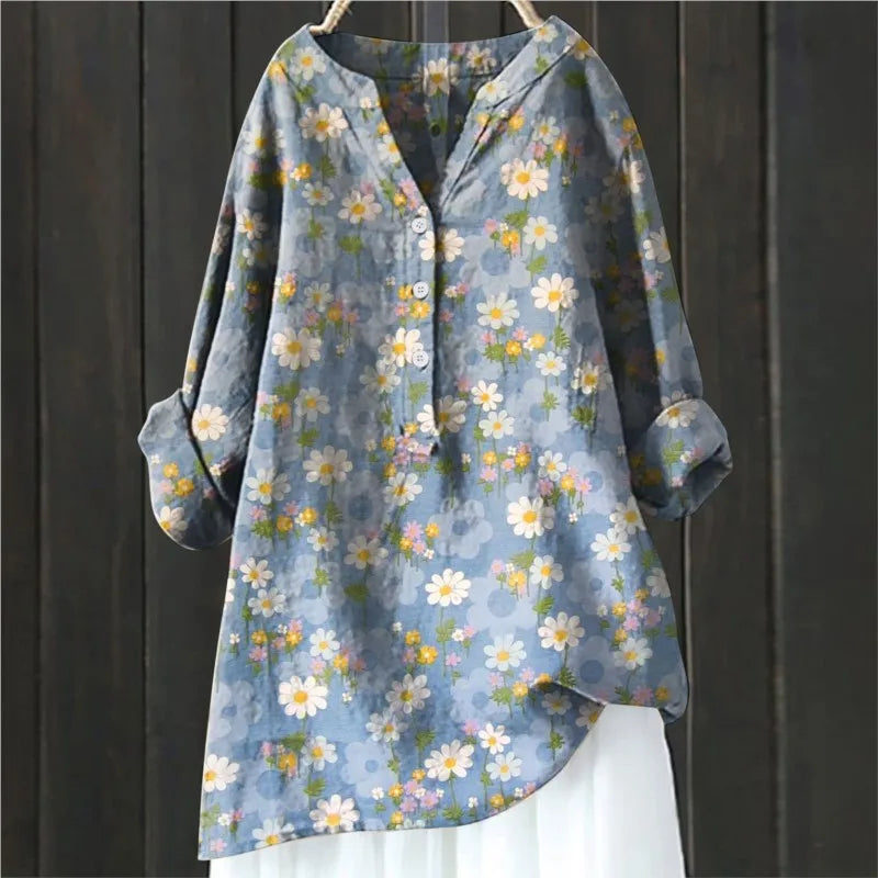 ISALINEe I LANGE BLUMENBLUSE