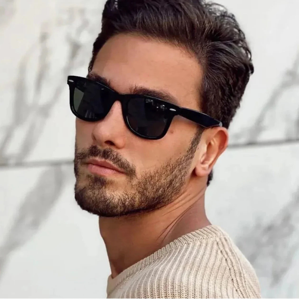 Nero | Klassische Quadratische Sonnenbrille
