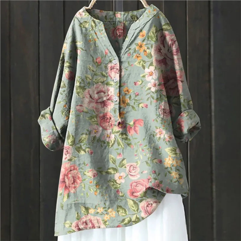 ISALINEe I LANGE BLUMENBLUSE